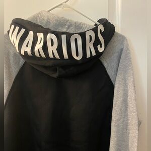 47 Brand Jet Black and Gray Hoodie